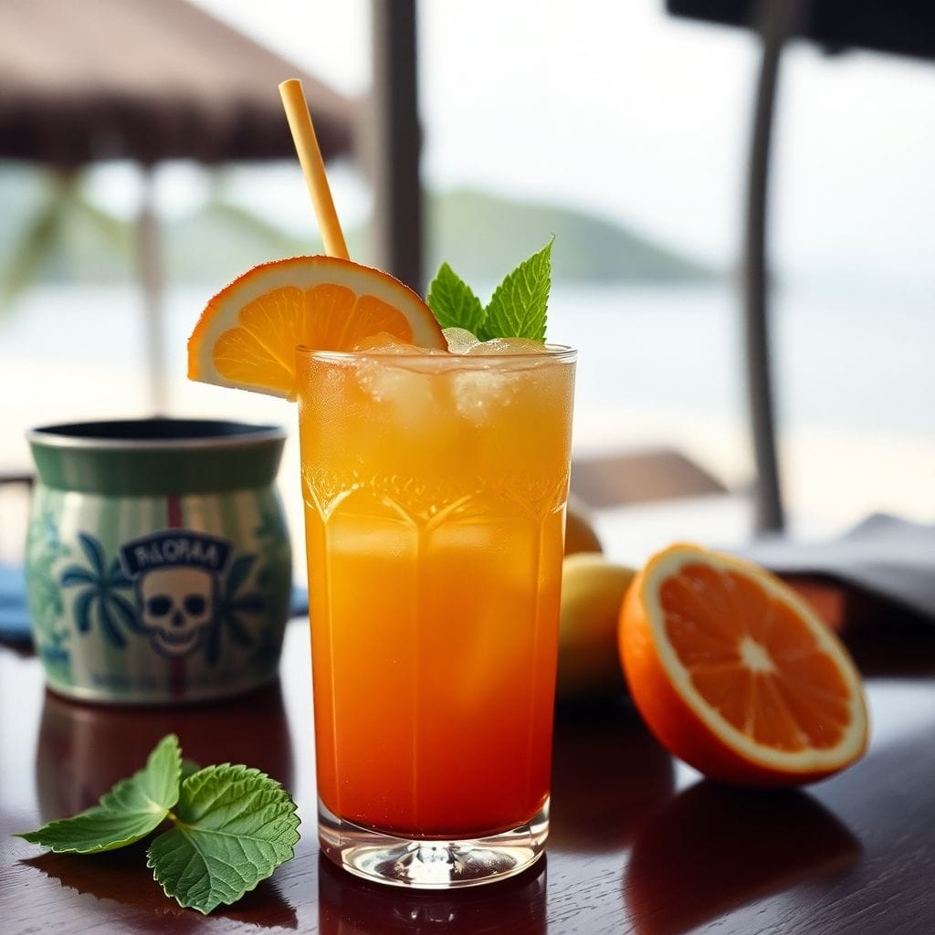 Homemade Aloha Thunder Drink