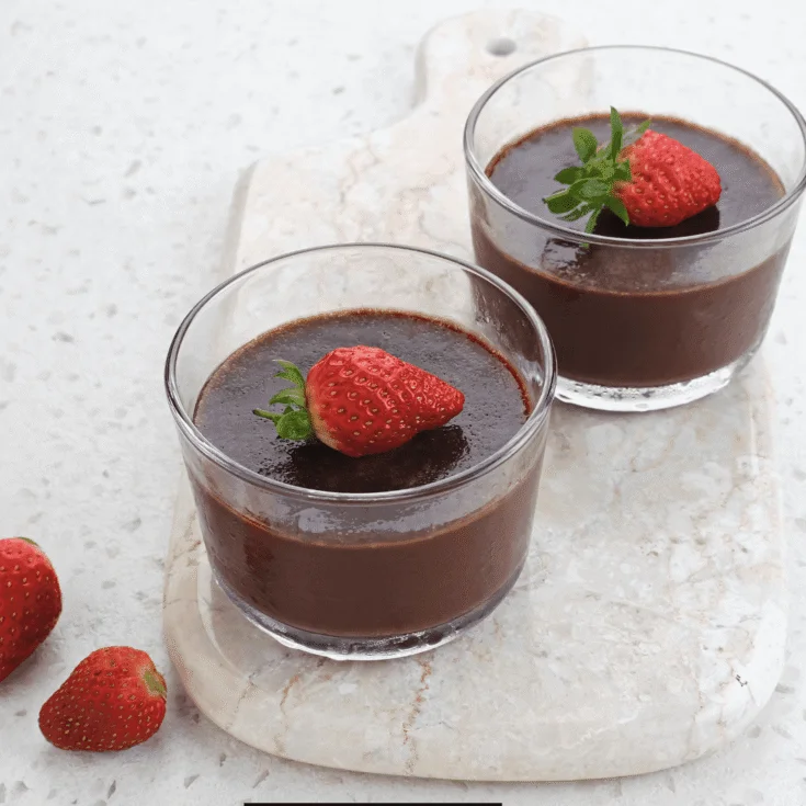 Chocolate Pudding Shots (with Baileys)